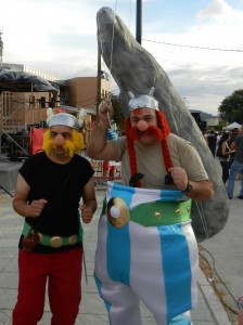 Los galos de la fiesta romana